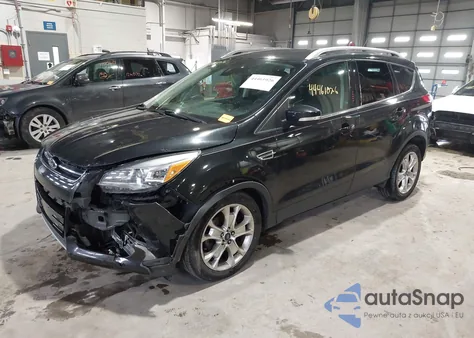 2014 Ford Escape Titanium из США, поврежденный, VIN 1FMCU0JX0EUC19792